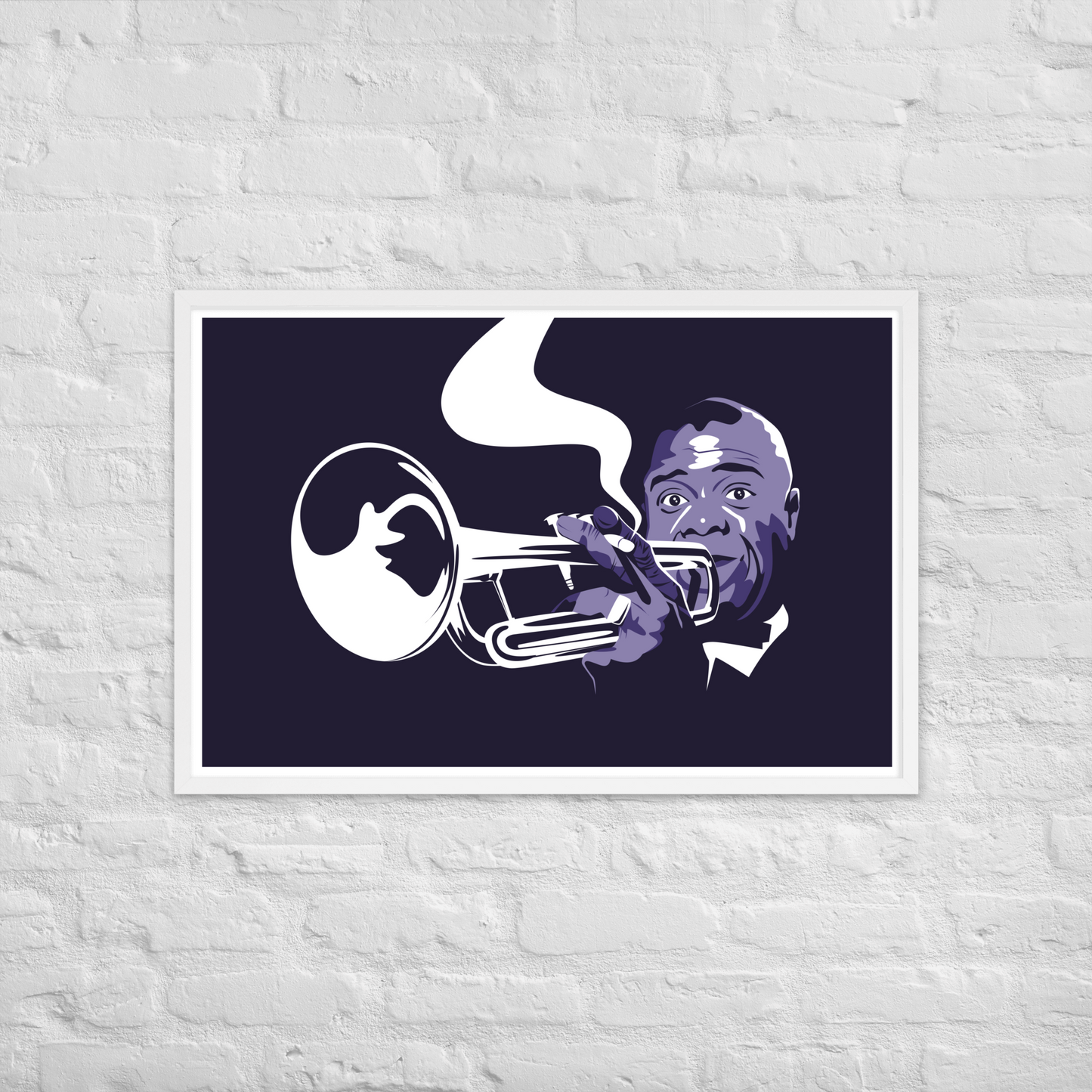 'Trompeta Jazz' - Ilustración decorativa